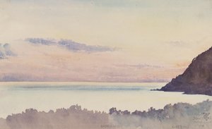 San Remo, 16.55. 7. november, 1877 (wc på papir)